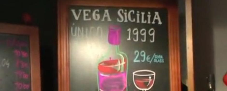 Vega Sicilia por copas en Pinkleton & Wine Pinkleton and Wine - Vega Sicilia por copa